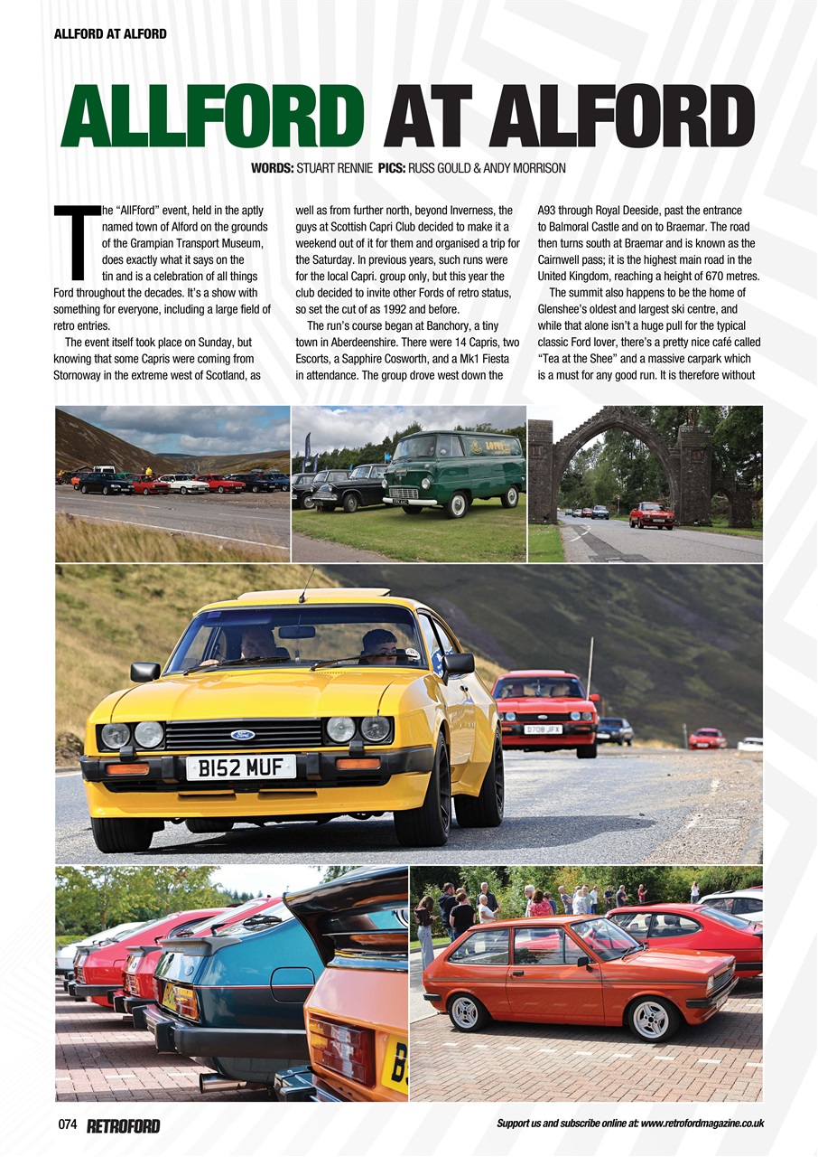 Retro Ford Preview Pages