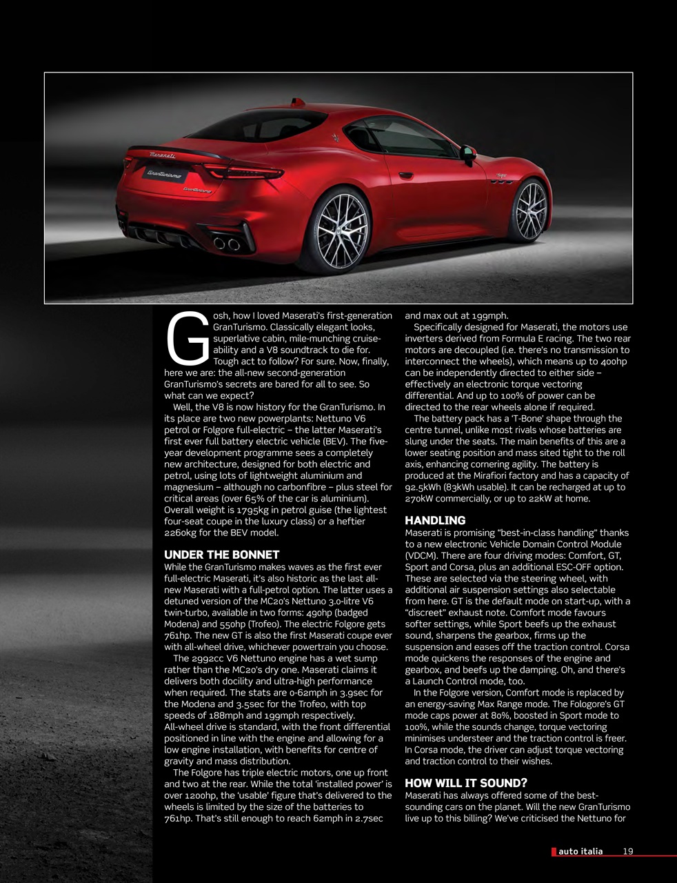 AutoItalia Magazine Preview Pages