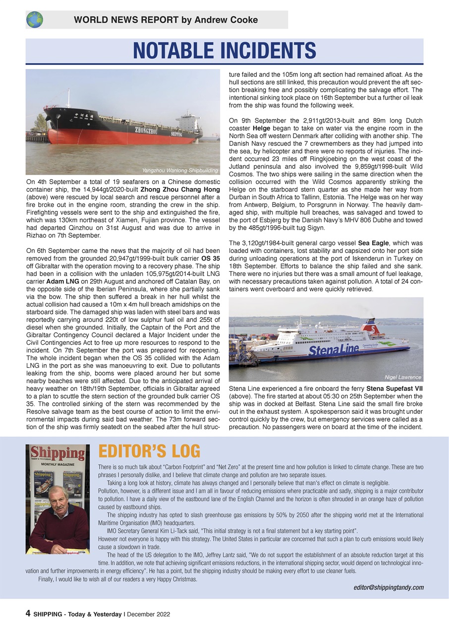 Shipping Today & Yesterday Preview Pages