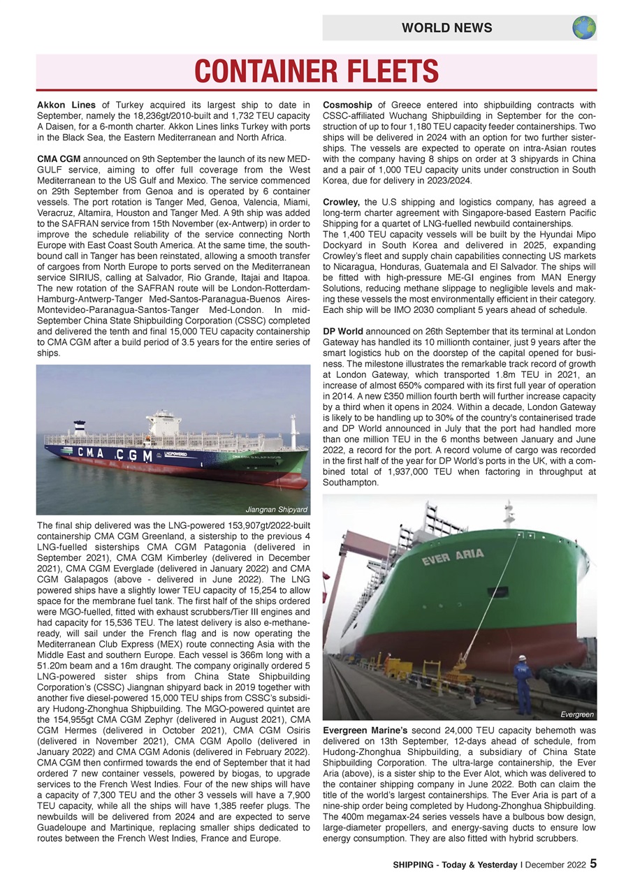 Shipping Today & Yesterday Preview Pages