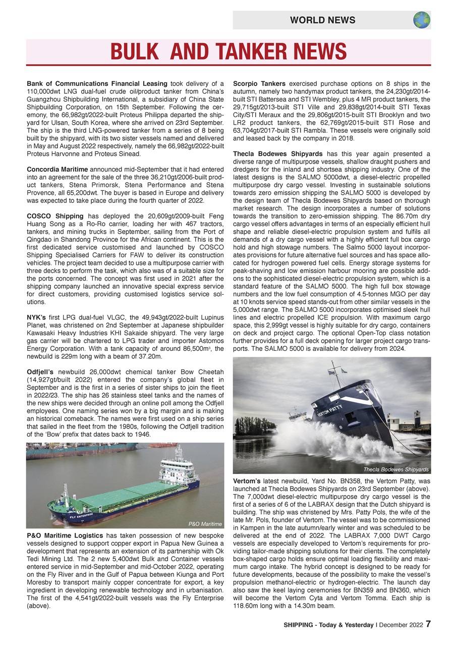 Shipping Today & Yesterday Preview Pages