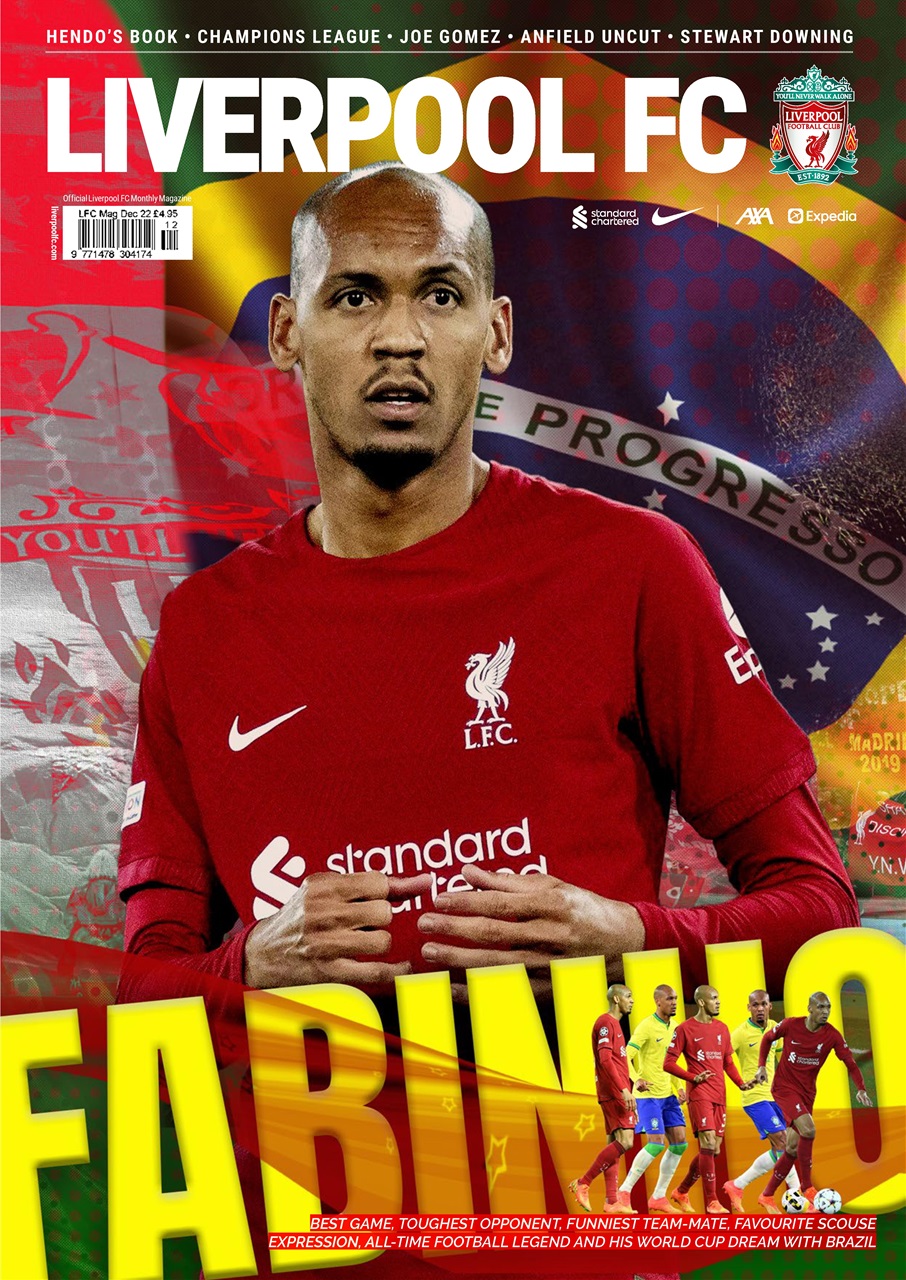 Liverpool FC Magazine Preview Pages