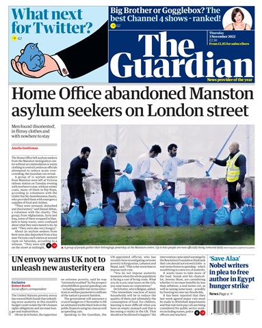 The Guardian Newspaper issue Thursday, November 3, 2022