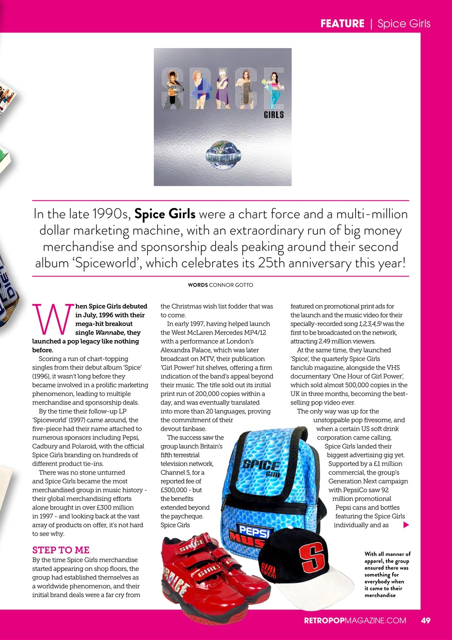 Retro Pop Preview Pages