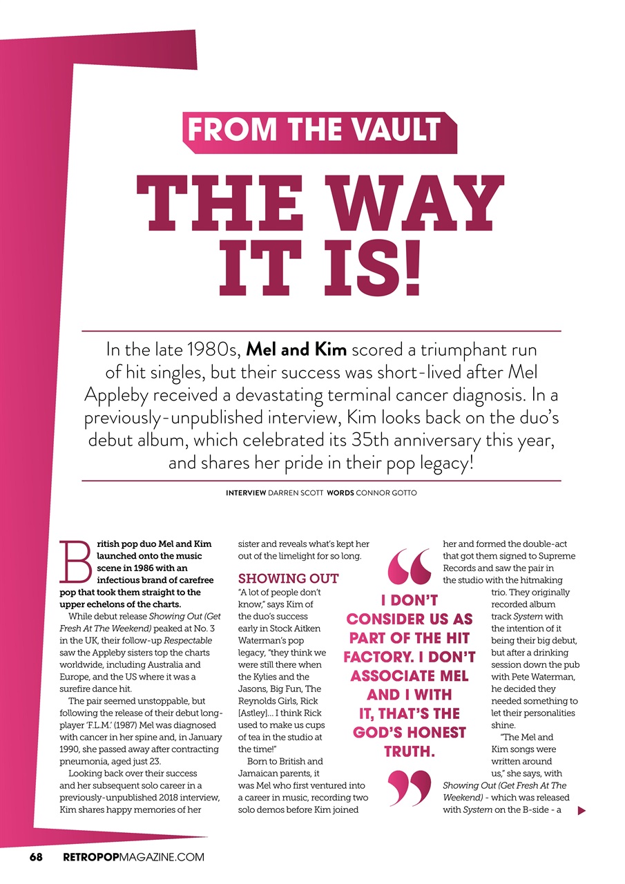 Retro Pop Preview Pages