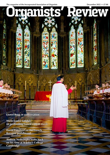 Organists' Review issue 