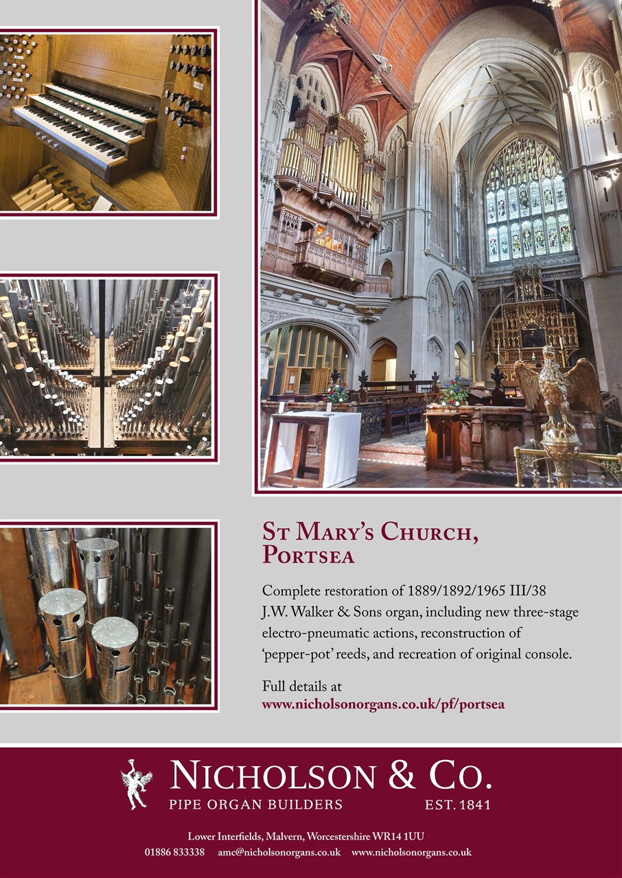 Organists' Review Preview Pages