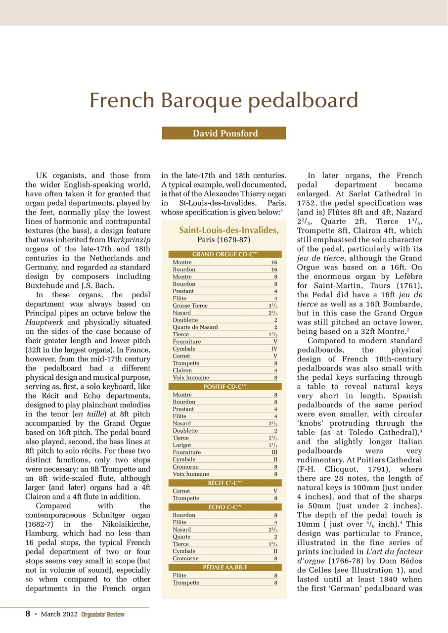 Organists' Review Preview Pages