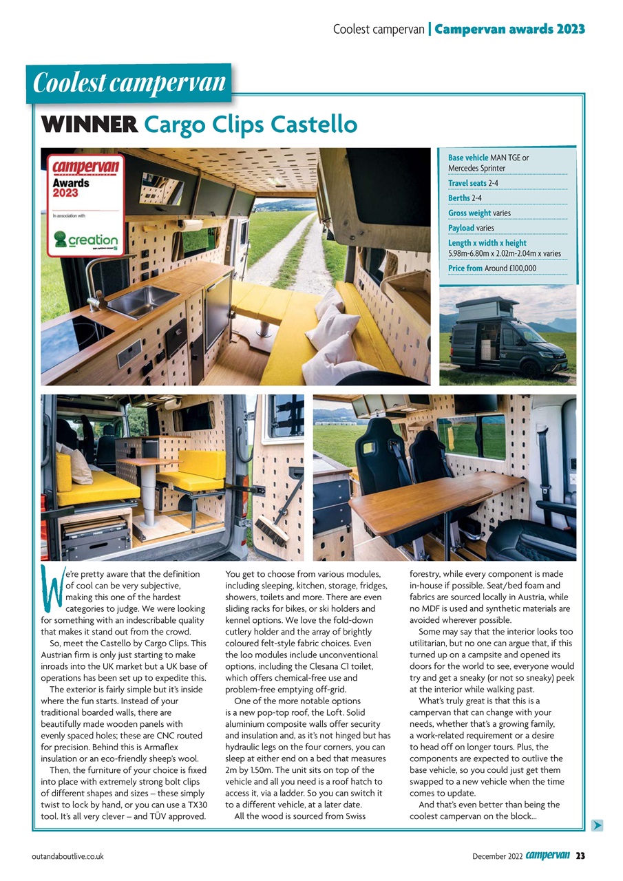 Campervan Preview Pages