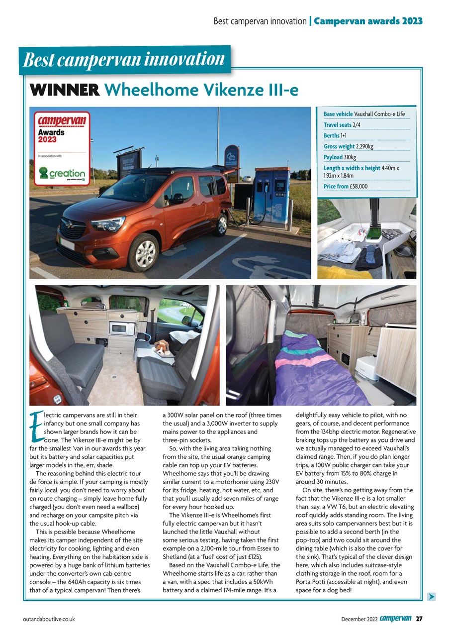 Campervan Preview Pages