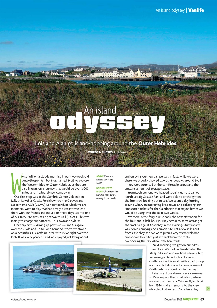 Campervan Preview Pages