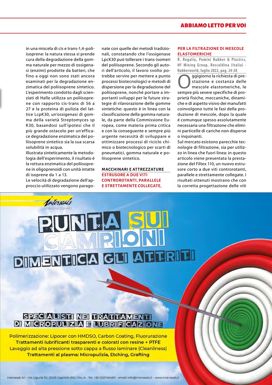 L’industria della Gomma Preview Pages