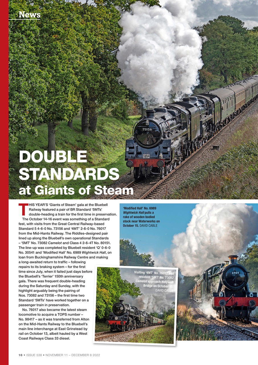 Steam Railway Preview Pages