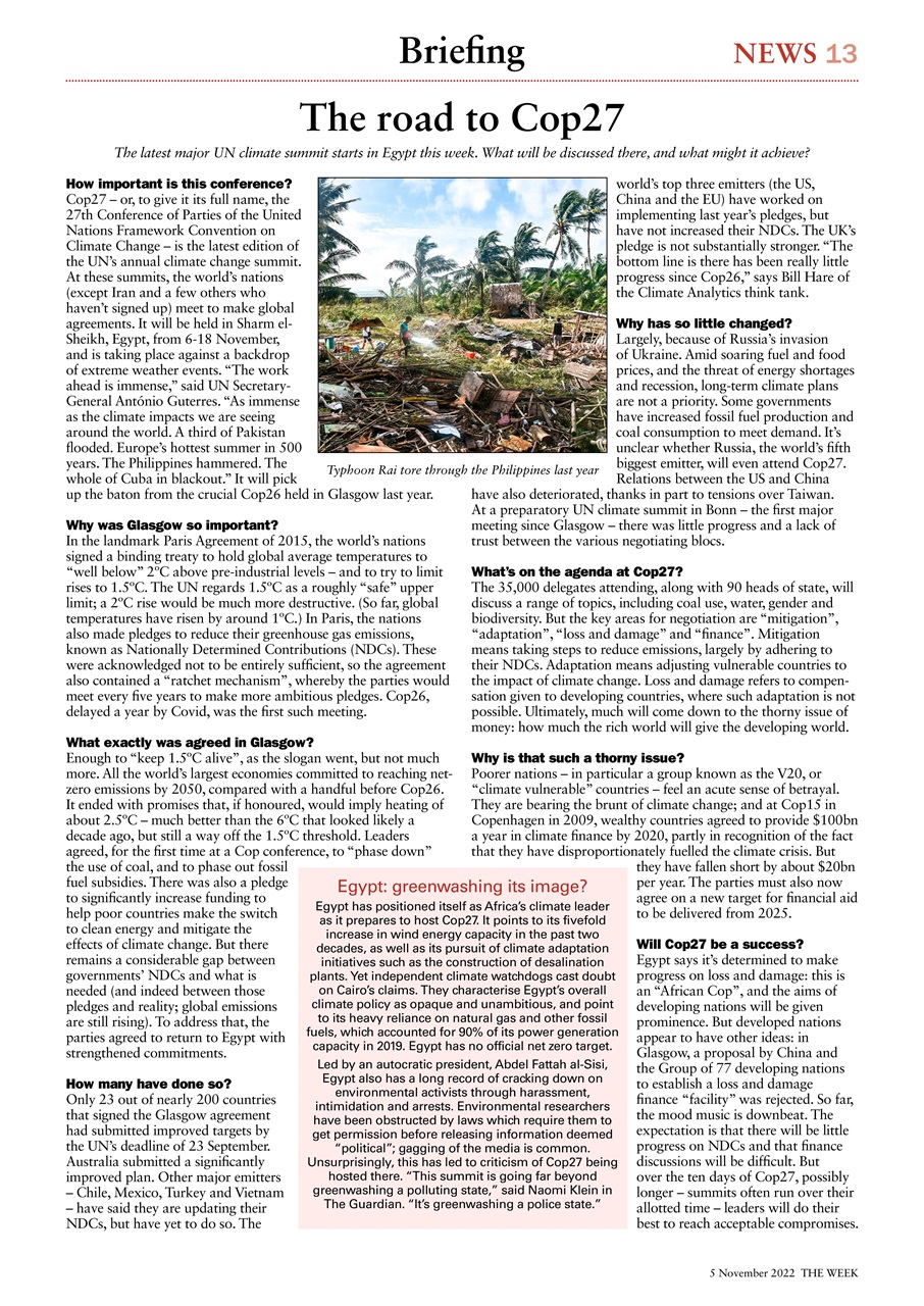 The Week Preview Pages