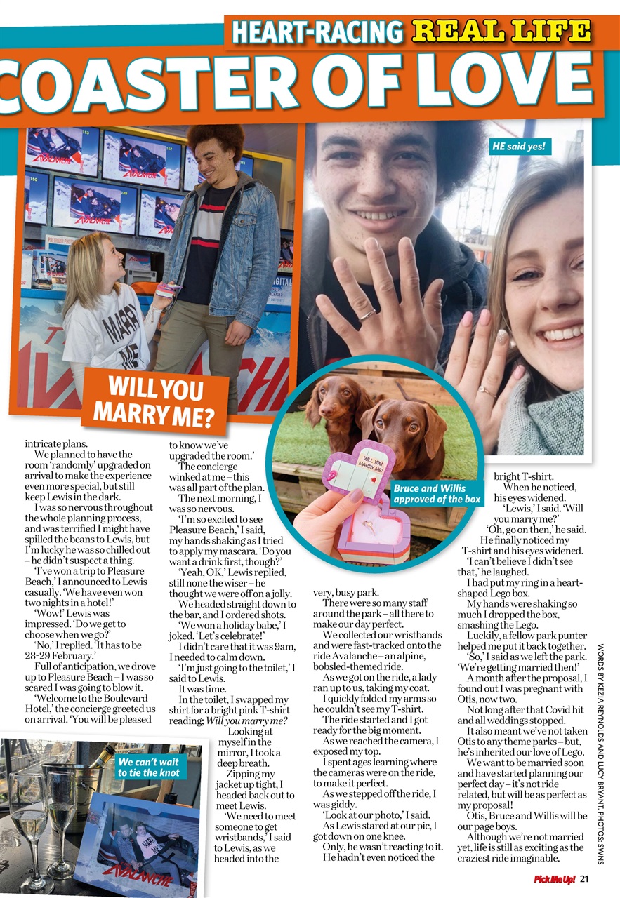 Pick Me Up Preview Pages