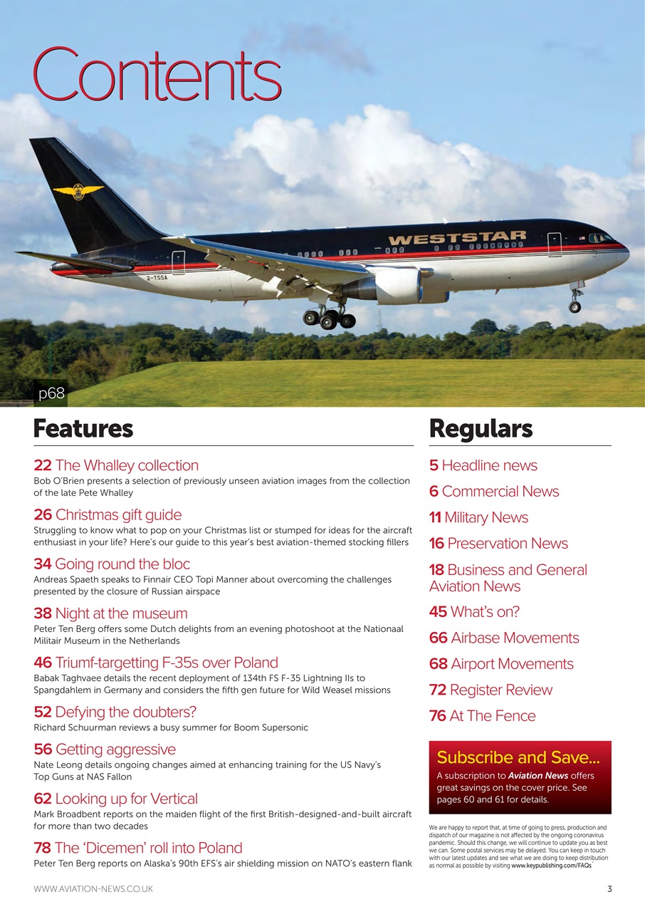 Aviation News Preview Pages