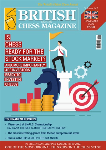 British Chess Magazine issue November 2022
