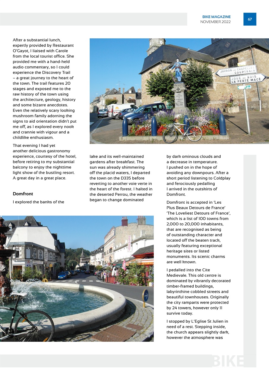 BIKE Magazine Preview Pages