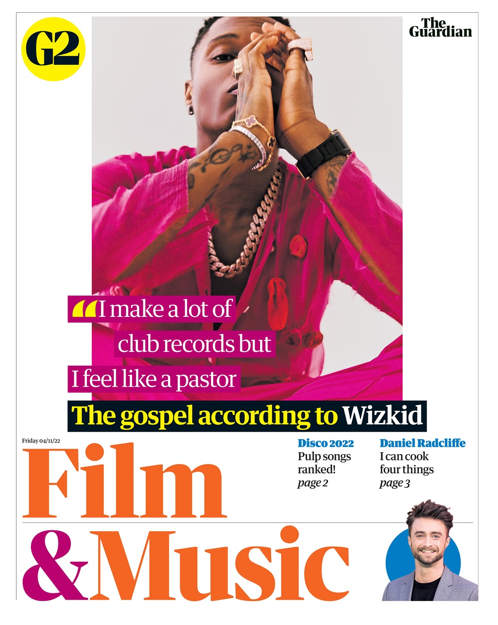 The Guardian Newspaper Preview Pages