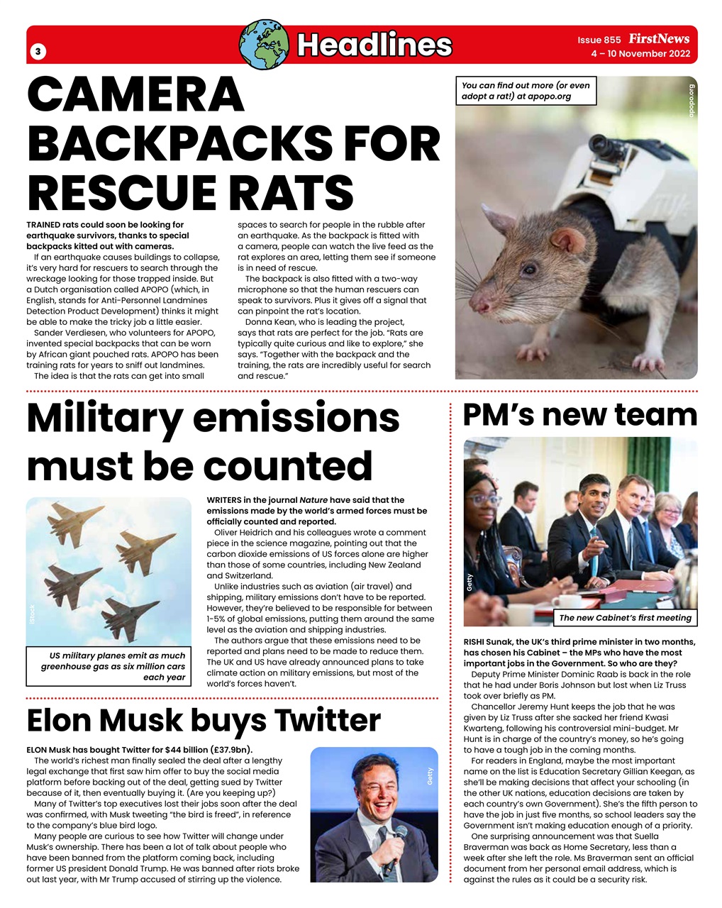 First News Preview Pages