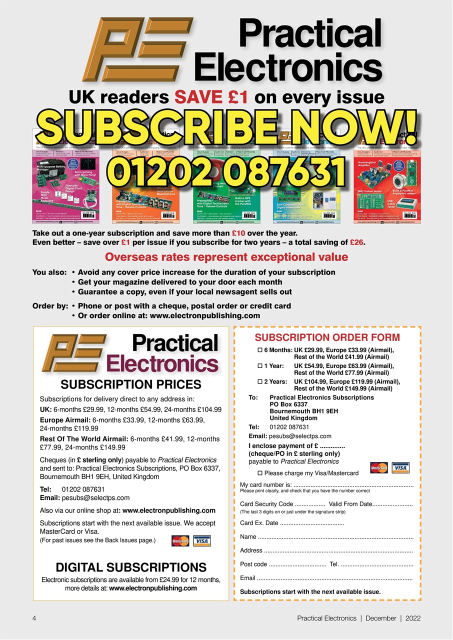 Practical Electronics Preview Pages