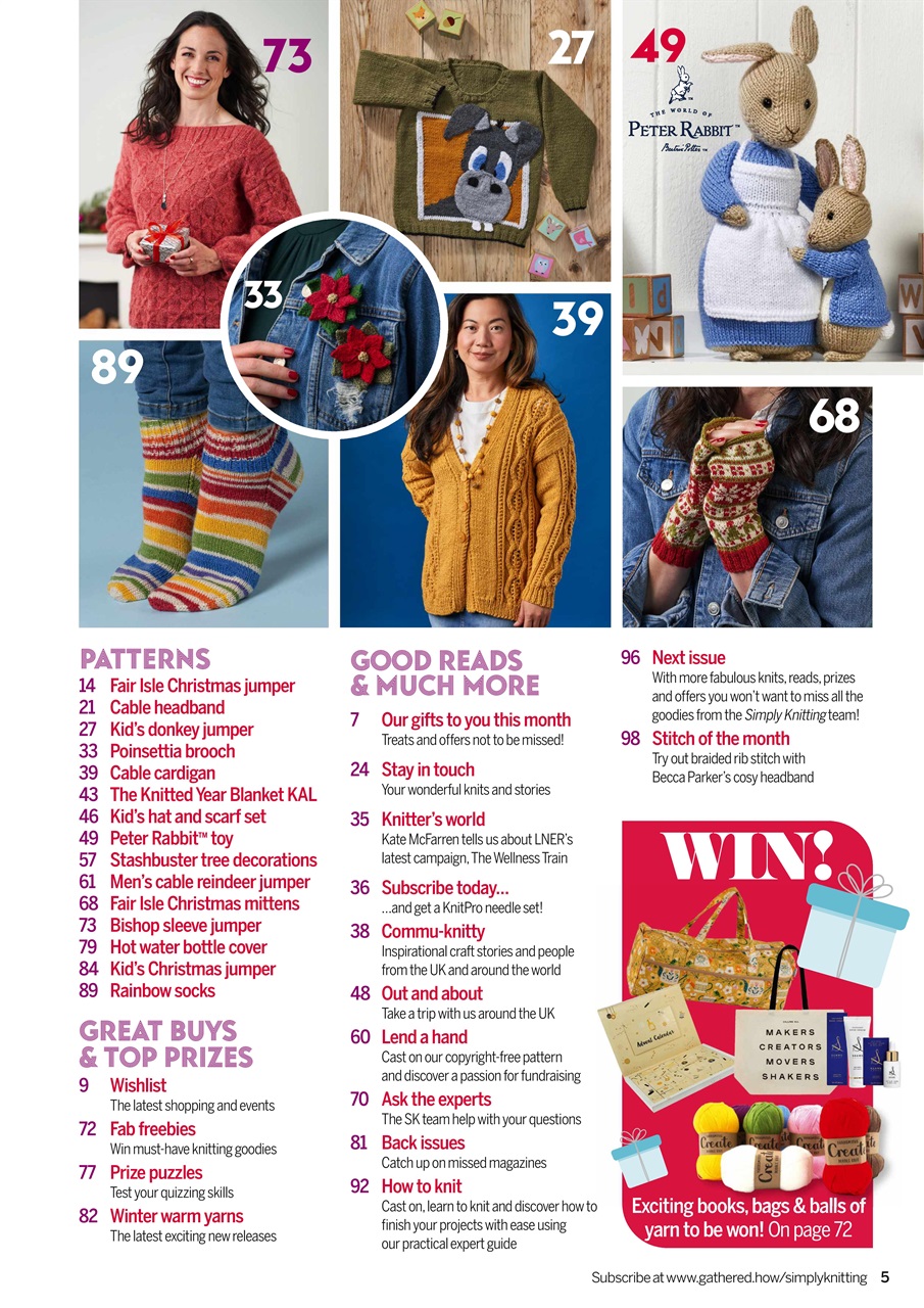 Simply Knitting Preview Pages