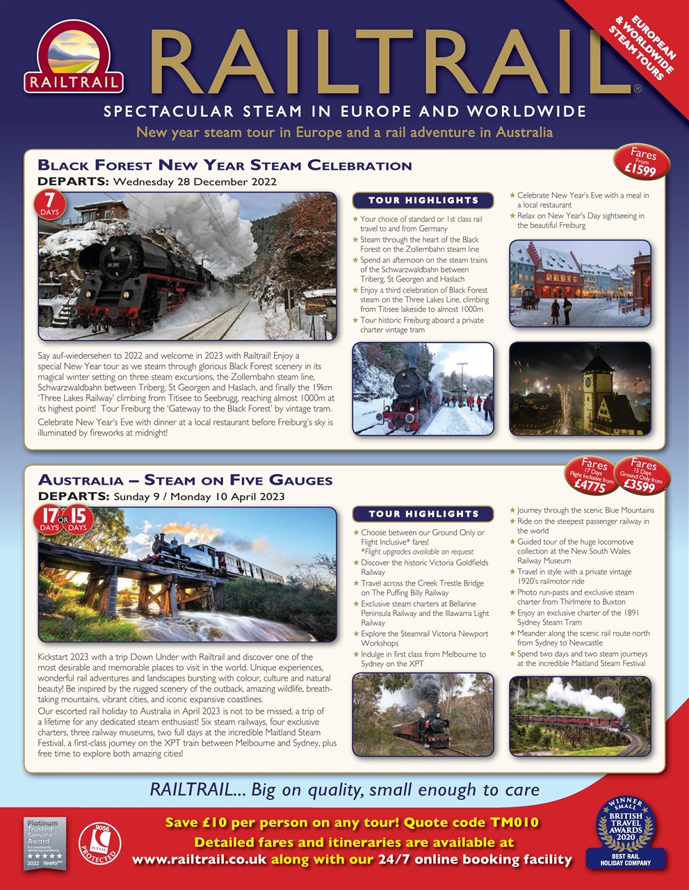 Trackside Preview Pages