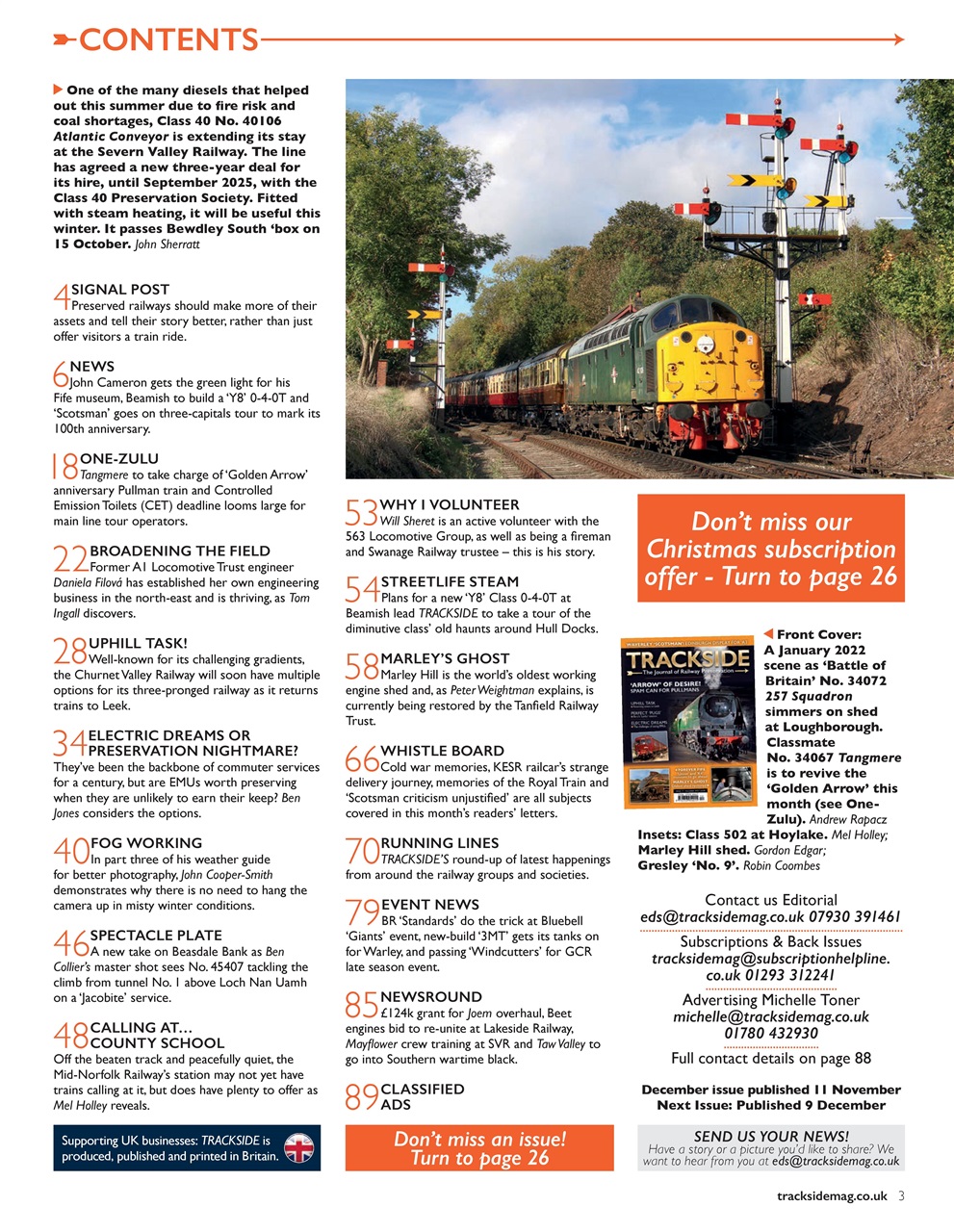 Trackside Preview Pages