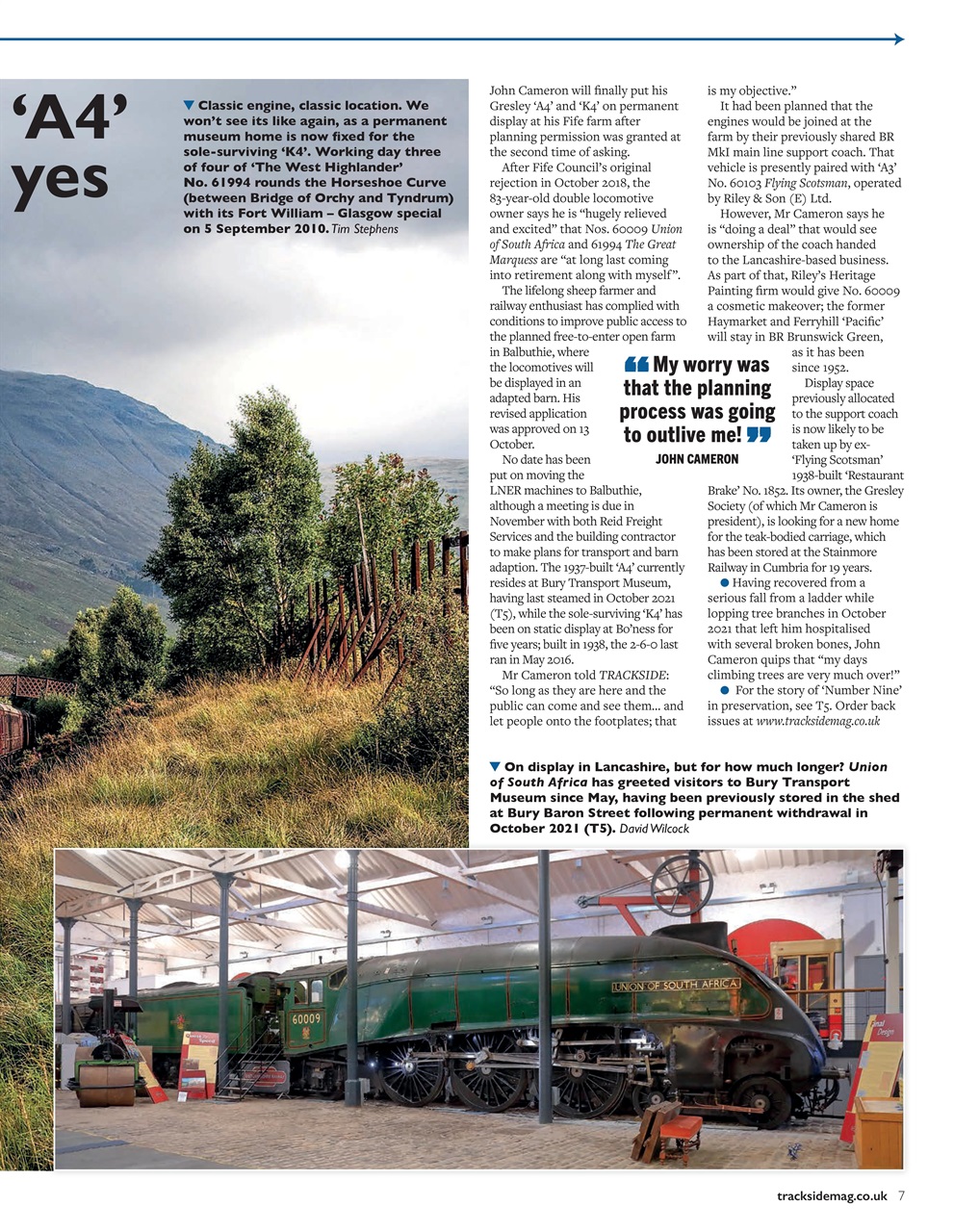 Trackside Preview Pages