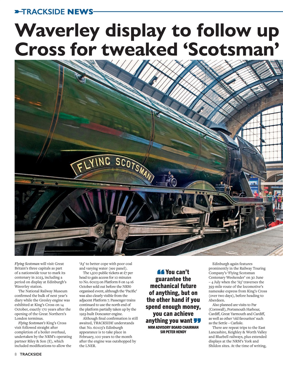 Trackside Preview Pages