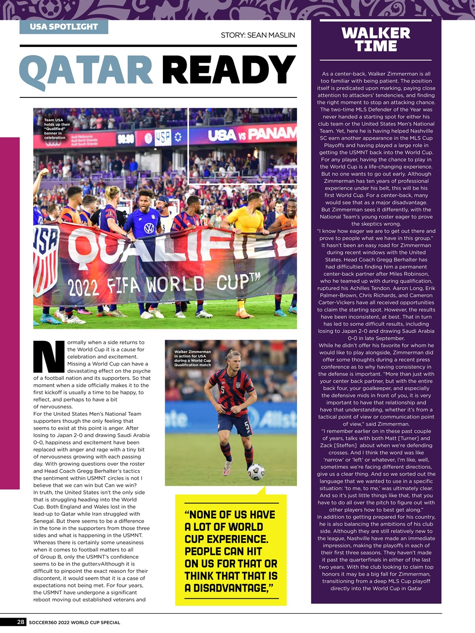 Soccer 360 Preview Pages