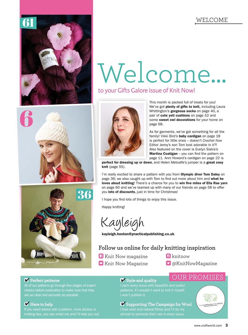 Knit Now Preview Pages