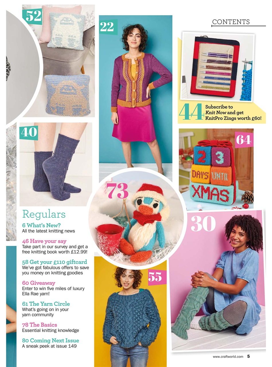 Knit Now Preview Pages