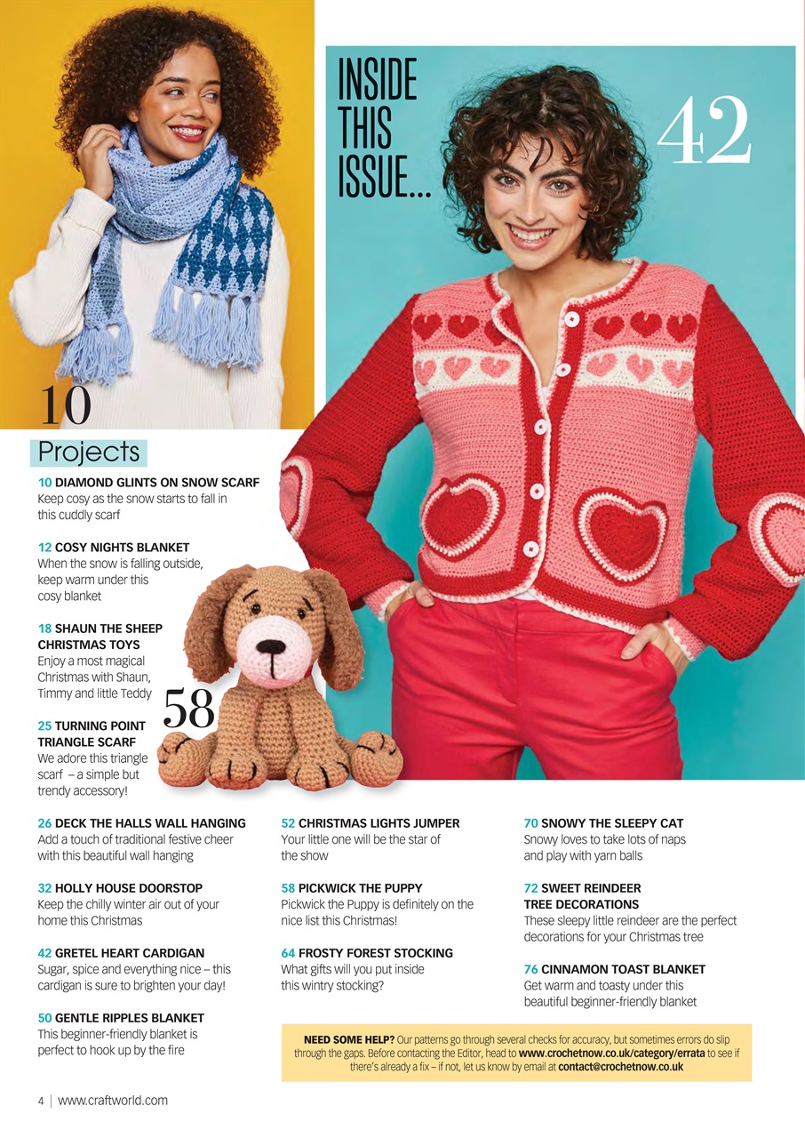 Crochet Now Magazine Preview Pages