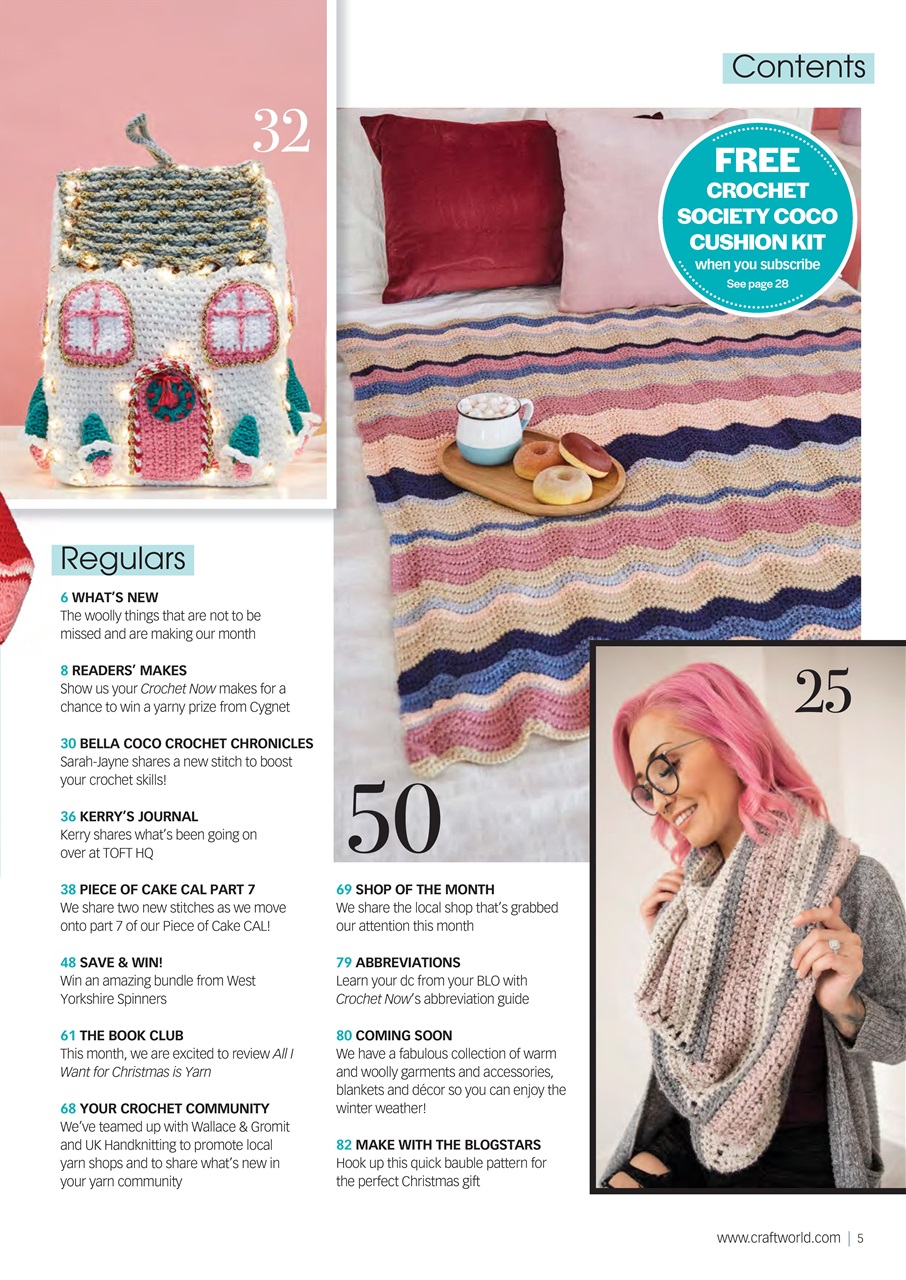 Crochet Now Magazine Preview Pages