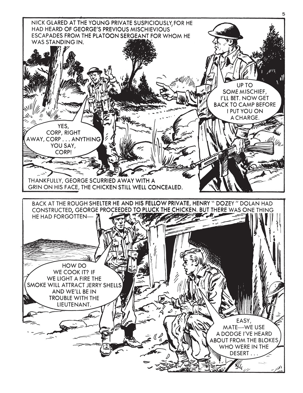Commando Preview Pages