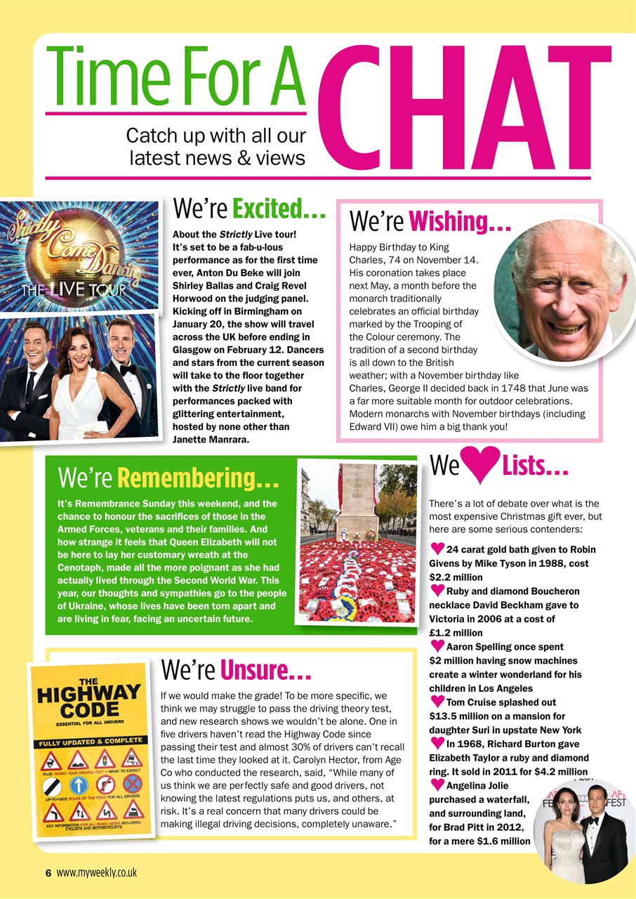 My Weekly Preview Pages