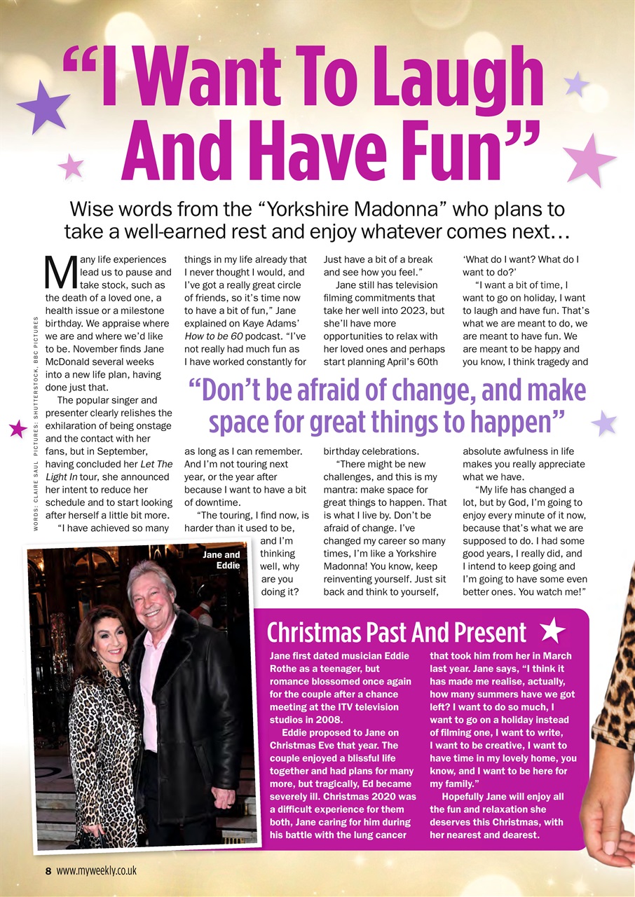 My Weekly Preview Pages