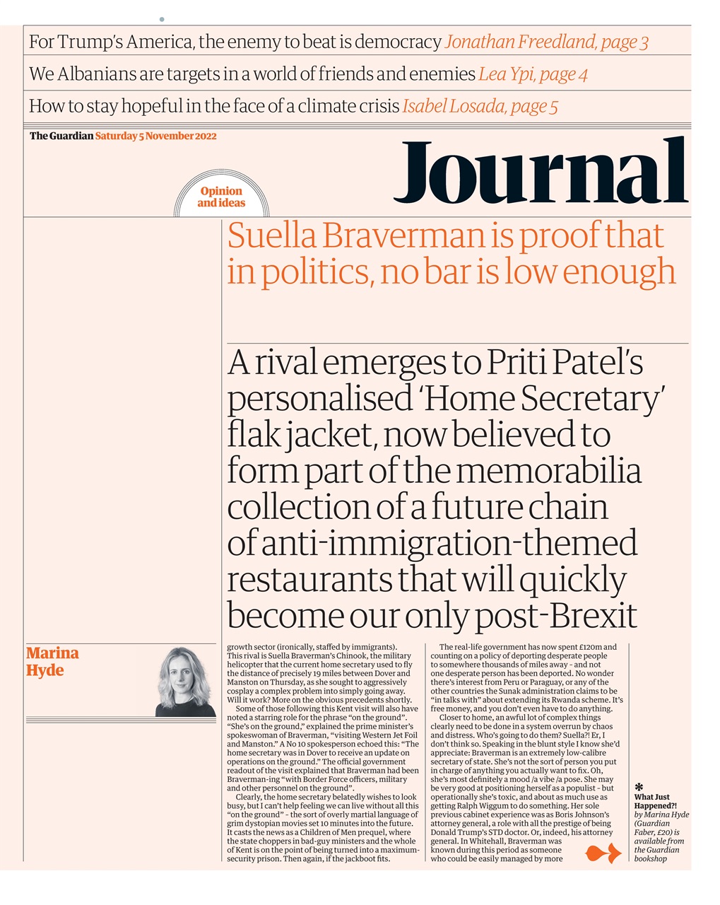 The Guardian Newspaper Preview Pages