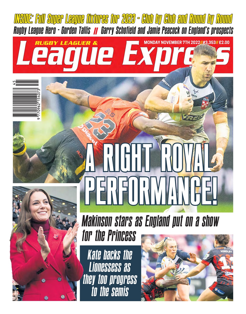 League Express Preview Pages
