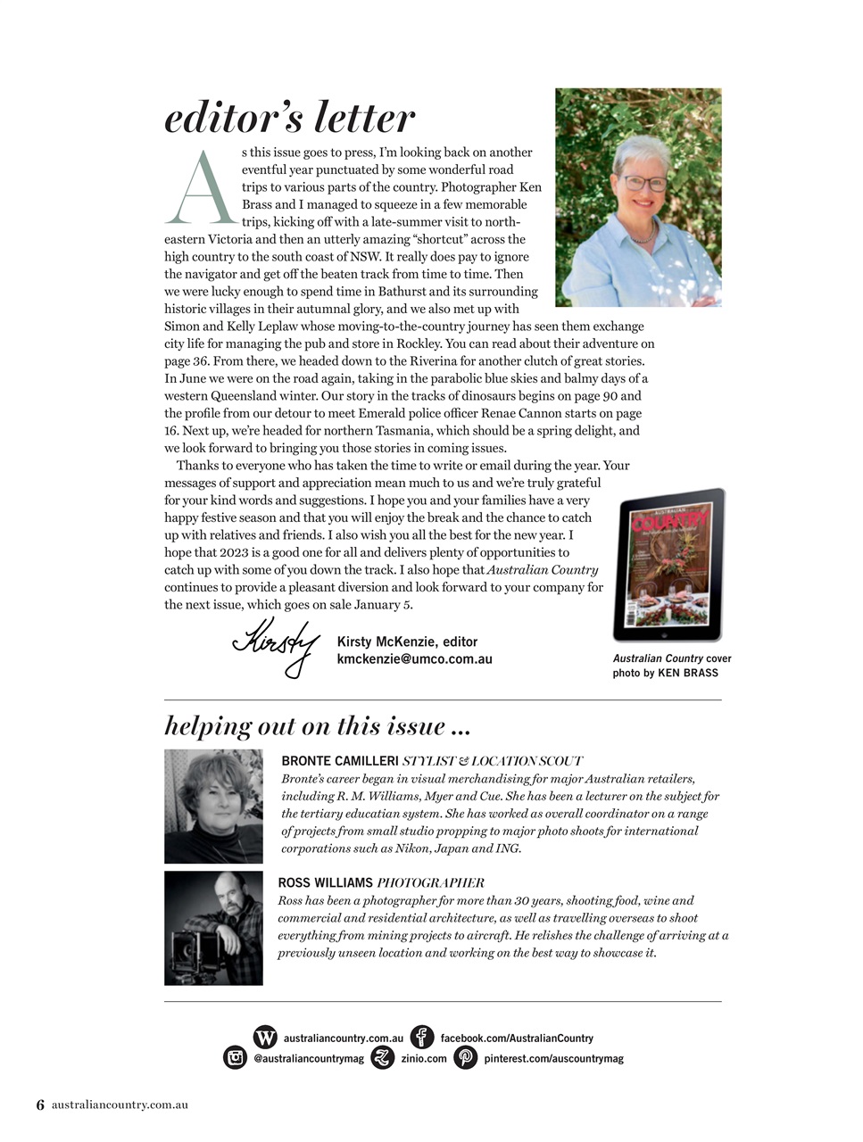 Australian Country Preview Pages