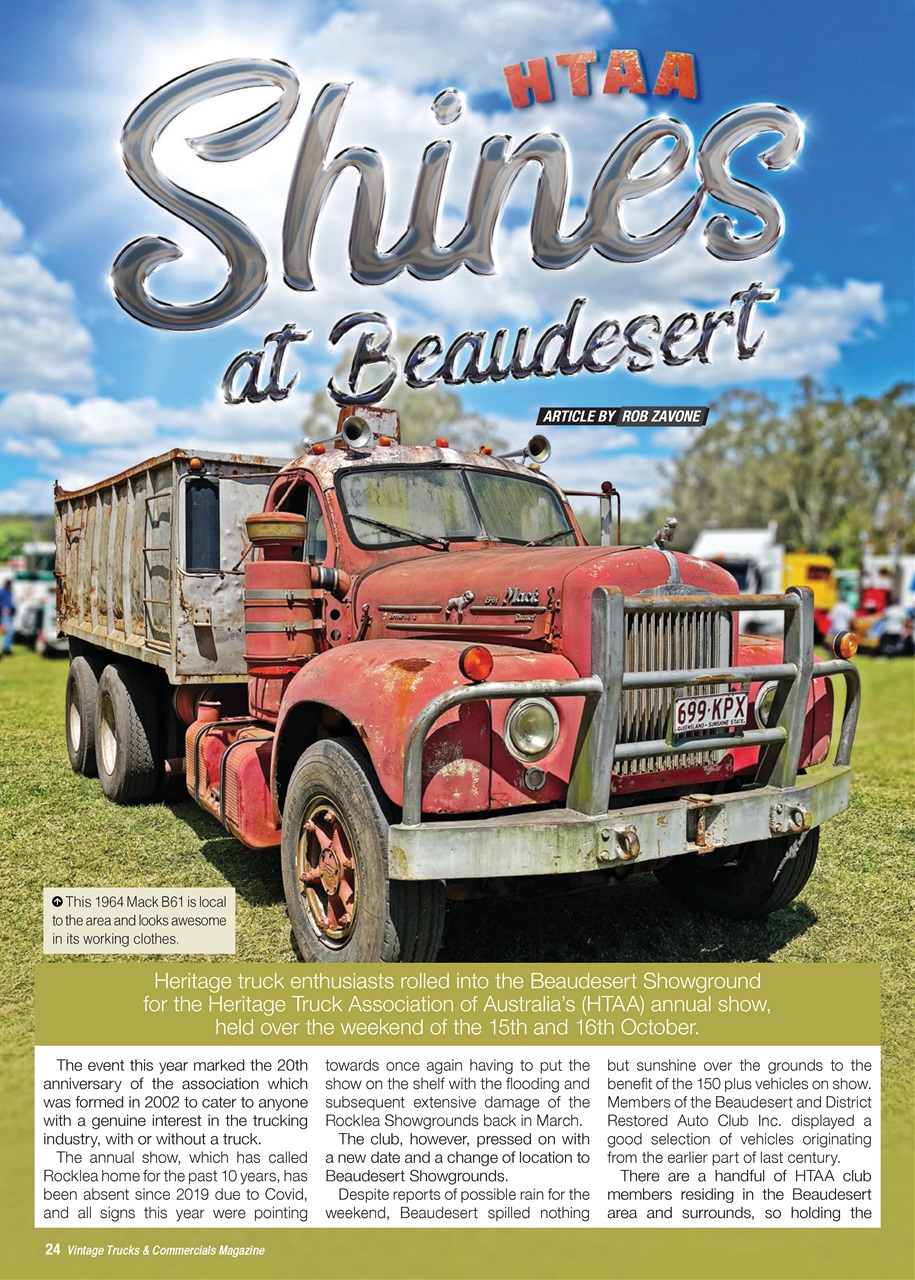 Vintage Trucks & Commercials Preview Pages