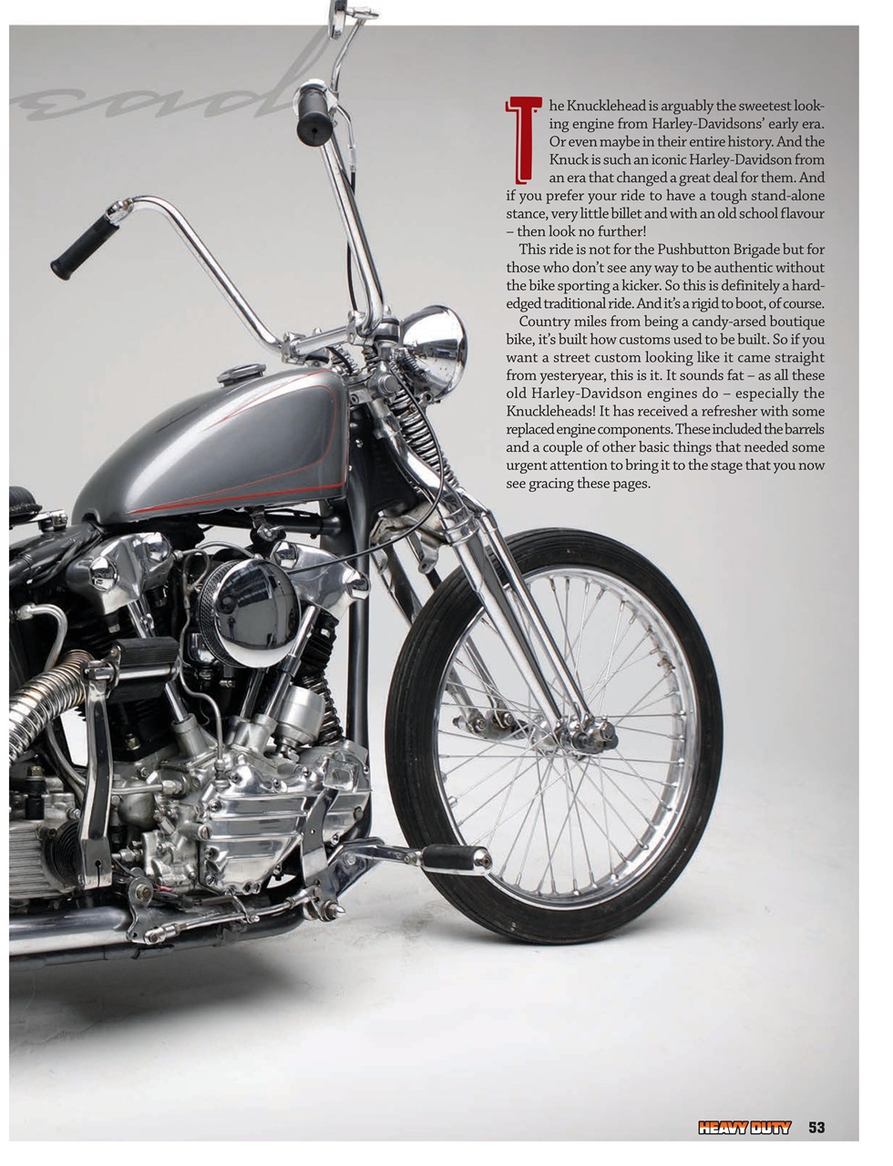 Heavy Duty Preview Pages