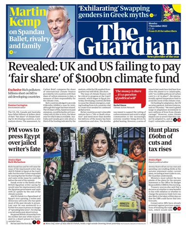 The Guardian Newspaper issue Monday, November 7, 2022