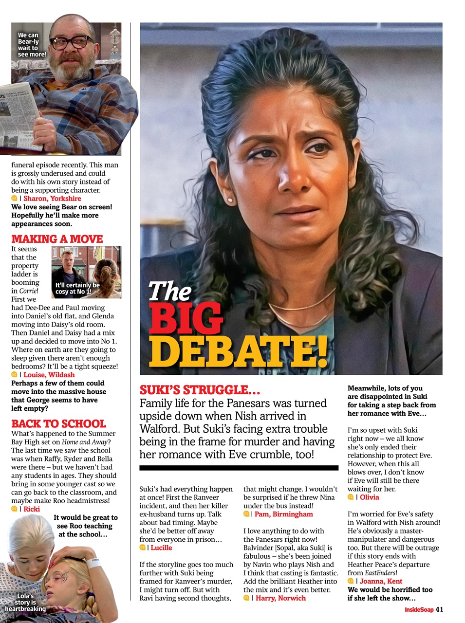 Inside Soap Preview Pages