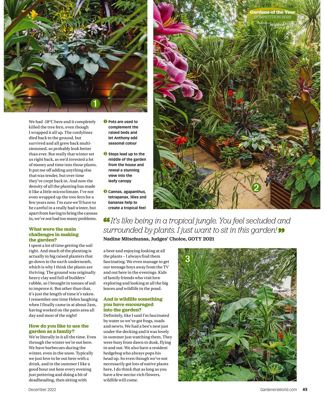 BBC Gardeners’ World Magazine Preview Pages
