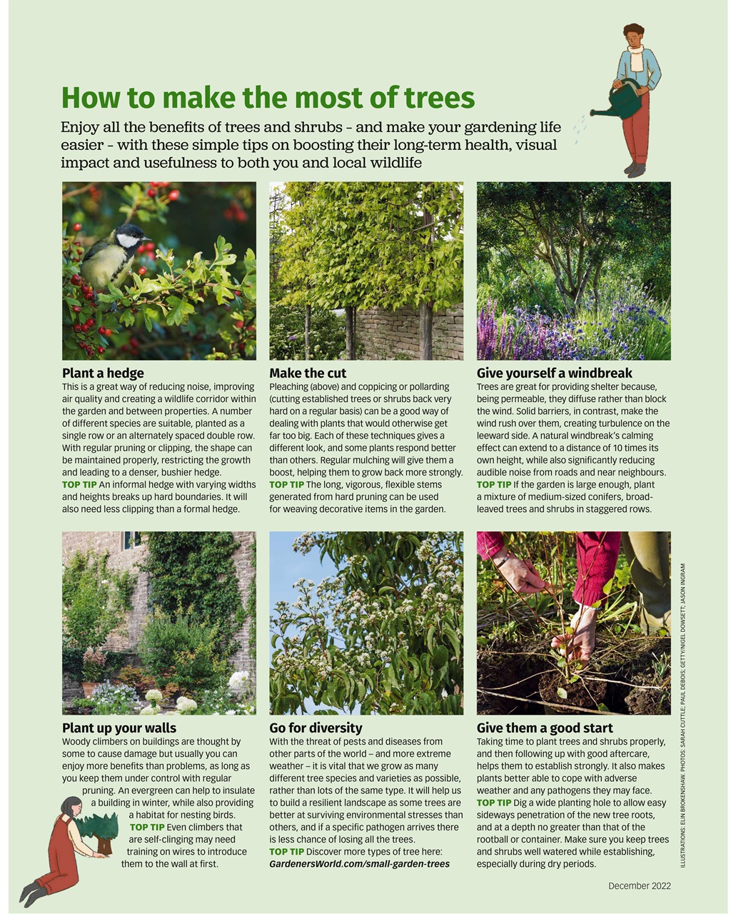 BBC Gardeners’ World Magazine Preview Pages