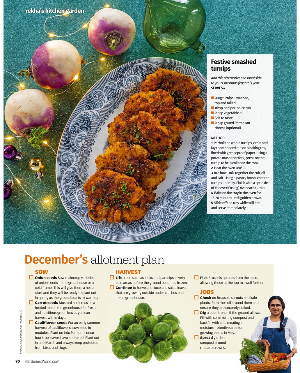 BBC Gardeners’ World Magazine Preview Pages