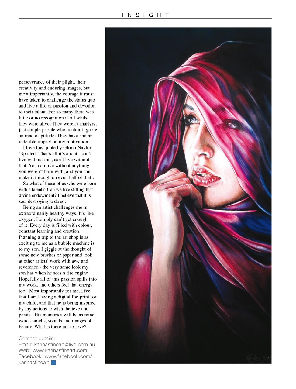 Australian Drawing and Inspiration Preview Pages