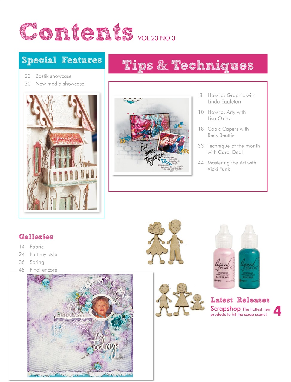 Scrapbooking Memories Preview Pages